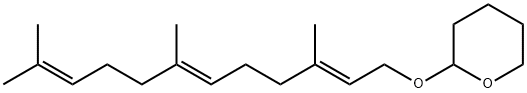 all-trans-Farnesol Tetrahydropyranyl Ether Struktur