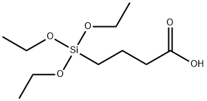 Butanoic acid, 4-(triethoxysilyl)- Struktur