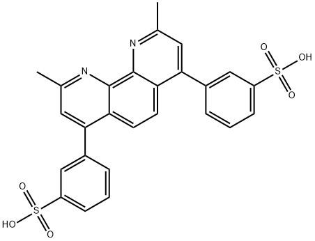 bathocuproine-3,3'-disulfonic acid Struktur