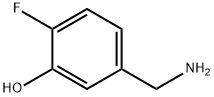 5-(AMINOMETHYL)-2-FLUOROPHENOL Struktur