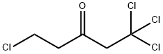 3-Pentanone, 1,1,1,5-tetrachloro- Struktur