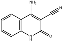 3-QUINOLINECARBONITRILE, 4-AMINO-1,2-DIHYDRO-2-OXO- Struktur