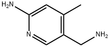 3-Pyridinemethanamine,6-amino-4-methyl-(9CI) Struktur