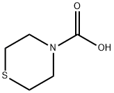 4-Thiomorpholinecarboxylicacid(9CI) Struktur