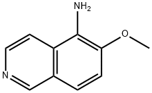 5-Isoquinolinamine,6-methoxy-(9CI) Struktur