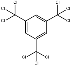 Benzene, 1,3,5-tris(trichloromethyl)- Struktur