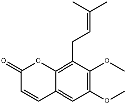 O-Methylcedrelopsin Struktur