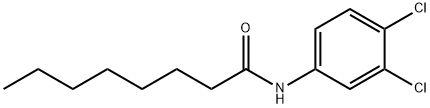 Octanamide, N-(3,4-dichlorophenyl)- Struktur