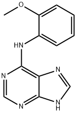 9H-Purin-6-amine, N-(2-methoxyphenyl)- Struktur