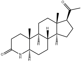 2H-Indeno[5,4-f]quinolin-2-one, 7-acetylhexadecahydro-4a,6a-dimethyl-, (4aR,4bS,6aS,7S,9aS,9bS,11aR)- Struktur