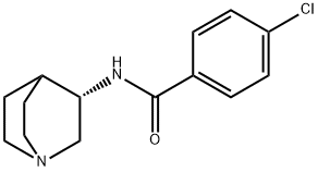 PNU-282987 (S enantiomer free base) Struktur