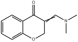 4H-1-Benzopyran-4-one, 3-[(dimethylamino)methylene]-2,3-dihydro- Struktur