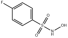 4-fluoro-N-hydroxybenzene-1-sulfonamide Struktur