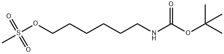 Carbamic acid, N-[6-[(methylsulfonyl)oxy]hexyl]-, 1,1-dimethylethyl ester