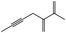 1-Hepten-5-yne, 2-methyl-3-methylene- Struktur