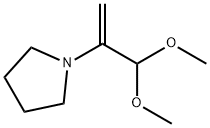 Pyrrolidine, 1-[1-(dimethoxymethyl)ethenyl]- Struktur