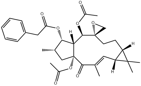 ユーフォルビアファクターL1 化學(xué)構(gòu)造式