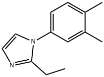 1H-Imidazole,1-(3,4-dimethylphenyl)-2-ethyl-(9CI) Struktur