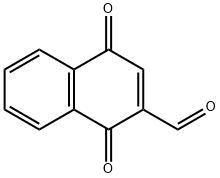 2-Formyl-1,4-naphthoquinone Struktur