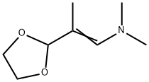 1-Propen-1-amine,2-(1,3-dioxolan-2-yl)-N,N-dimethyl-(9CI) Struktur