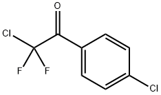 Ethanone, 2-chloro-1-(4-chlorophenyl)-2,2-difluoro- Struktur