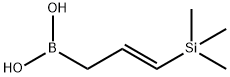 Boronic acid, [(2E)-3-(trimethylsilyl)-2-propenyl]- (9CI) Struktur