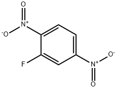 Benzene, 2-fluoro-1,4-dinitro- Struktur