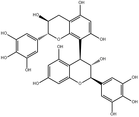 PRODELPHINIDIN B3 Struktur