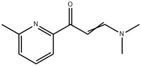 2-Propen-1-one, 3-(dimethylamino)-1-(6-methyl-2-pyridinyl)- Struktur