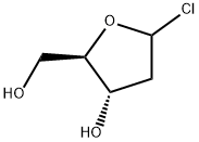 D-erythro-Pentofuranosyl chloride, 2-deoxy- Struktur