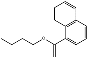 Naphthalene, 8-(1-butoxyethenyl)-1,2-dihydro- Struktur