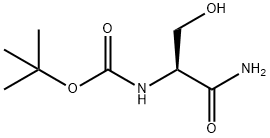 Boc-Ser-NH2 Struktur