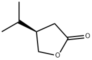 2(3H)-Furanone, dihydro-4-(1-methylethyl)-, (4R)- Struktur