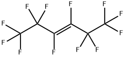 3-Hexene, 1,1,1,2,2,3,4,5,5,6,6,6-dodecafluoro-, (3E)- Struktur