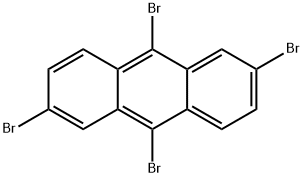 Anthracene, 2,6,9,10-tetrabromo- Struktur