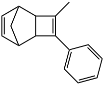 3-Methyl-4-phenyltricyclo[4.2.1.02,5]nona-3,7-diene Struktur