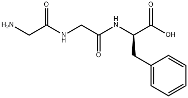 D-Phenylalanine, glycylglycyl- Struktur