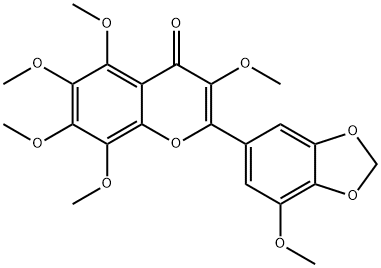 3,5,6,7,8,3'-Hexamethoxy-
4',5'-methylenedioxyflavone|3,5,6,7,8,3'-Hexamethoxy-
4',5'-methylenedioxyflavone