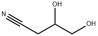 Butanenitrile, 3,4-dihydroxy- Struktur