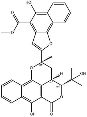 Rubicordifolin Struktur