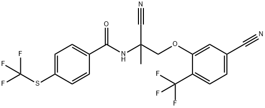 Rac-Monepantel Struktur