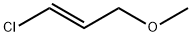 1-Propene, 1-chloro-3-methoxy-, (1E)- Struktur