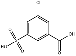 Benzoic acid, 3-chloro-5-sulfo-