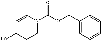 1(2H)-Pyridinecarboxylic acid, 3,4-dihydro-4-hydroxy-, phenylmethyl ester Struktur