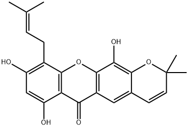 Formoxanthone A Struktur