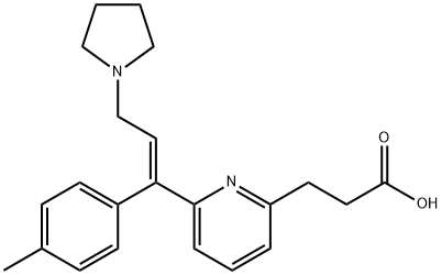 Acrivastine Impurity 1（Acrivastine 2,3-Dihydro Impurity） Struktur