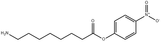 4-nitrophenyl ester -8-amino- Octanoic acid Struktur