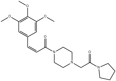 (Z)-Cinepazide Struktur