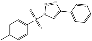 1H-1,2,3-Triazole, 1-[(4-methylphenyl)sulfonyl]-4-phenyl- Struktur