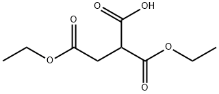 1,1,2-Ethanetricarboxylic acid, 1,2-diethyl ester Struktur